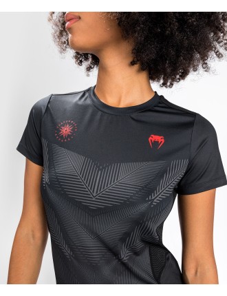 Top Choice Venum Phantom Dry Tech T-Shirt - For Women - Black/Red Hot New Item