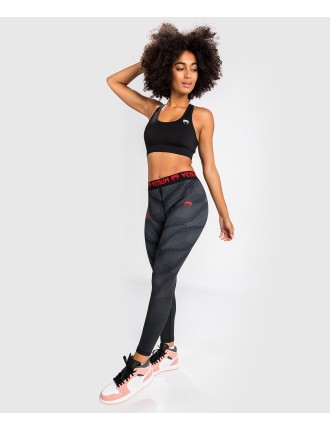 Top Choice Venum Phantom Leggings - Black/Red Ready for Shipment