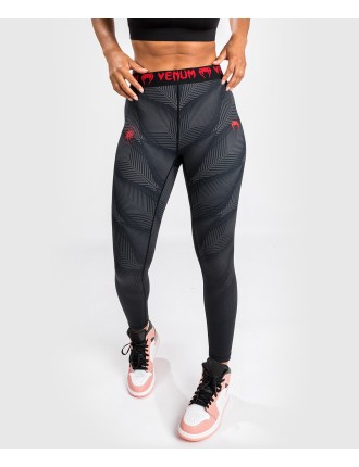 Top Choice Venum Phantom Leggings - Black/Red Ready for Shipment