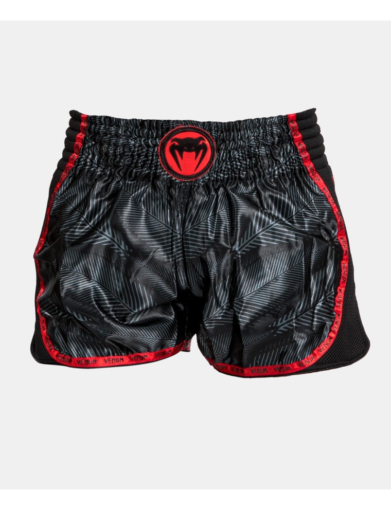 Top Choice Venum Phantom Muay Thai Shorts - Black/Red Immediate Availability