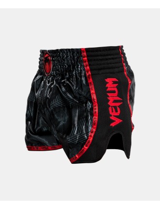 Top Choice Venum Phantom Muay Thai Shorts - Black/Red Immediate Availability