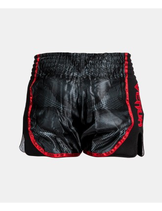 Top Choice Venum Phantom Muay Thai Shorts - Black/Red Immediate Availability