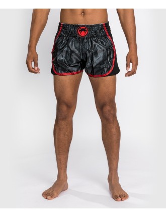 Top Choice Venum Phantom Muay Thai Shorts - Black/Red Immediate Availability