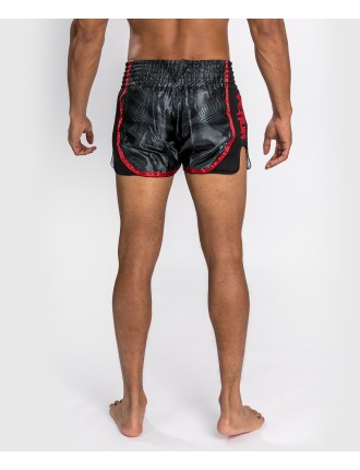 Top Choice Venum Phantom Muay Thai Shorts - Black/Red Immediate Availability