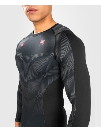 Top Choice Venum Phantom Rashguard Long Sleeves - Black/Red Just Launched