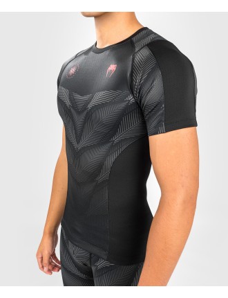 Top Choice Venum Phantom Rashguard Short Sleeves - Black/Red Hot New Item