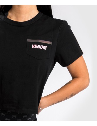 Top Choice Venum Pink Pocket T-Shirt - For Women - Black/Pink Gold Available for Immediate Shipping