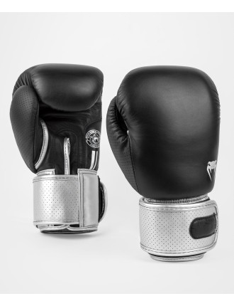 Top Choice Venum Power 2.0 Boxing Gloves - Black/Silver Fresh Release