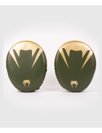 Top Choice Venum Pro Boxing Big Punch Mitts (Pair) - Khaki/Gold New Release