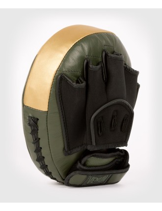 Top Choice Venum Pro Boxing Big Punch Mitts (Pair) - Khaki/Gold New Release