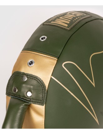 Top Choice Venum Pro Boxing Round Punch Shield - Khaki/Gold Fresh Release