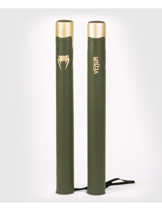 Top Choice Venum Pro Boxing Sticks (Pair) - Khaki/Gold Limited Stock