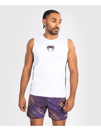 Top Choice Venum Rapid Men Tank Top - White/Deep Purple