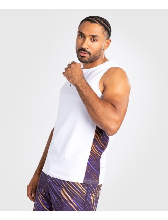 Top Choice Venum Rapid Men Tank Top - White/Deep Purple