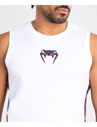 Top Choice Venum Rapid Men Tank Top - White/Deep Purple