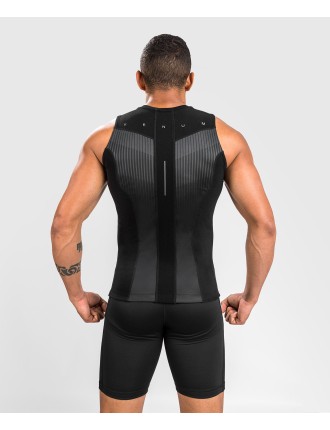 Top Choice Venum Rashguard Sleevless Biomecha - Black/Grey On Hand Now