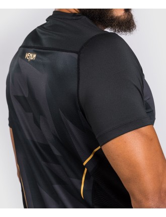 Top Choice Venum Razor Dry Tech T-Shirt - Black/Gold