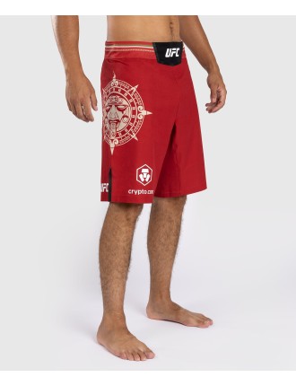 Top Choice UFC Noche by Venum Personalized Authentic Fight Night Men's Fight Short - Red On Hand Now