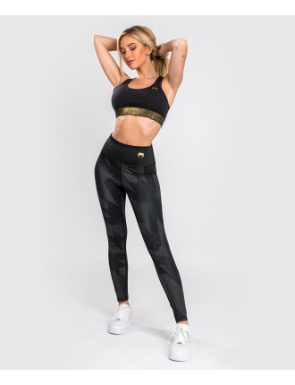 Top Choice Venum Razor Leggings - For Women - Black/Gold Fresh Release