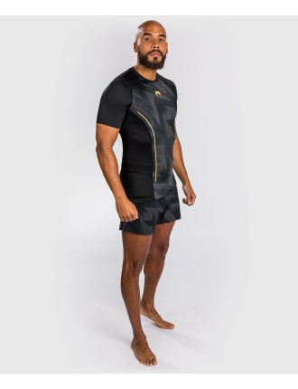 Top Choice Venum Razor Rashguard Short Sleeves - Black/Gold