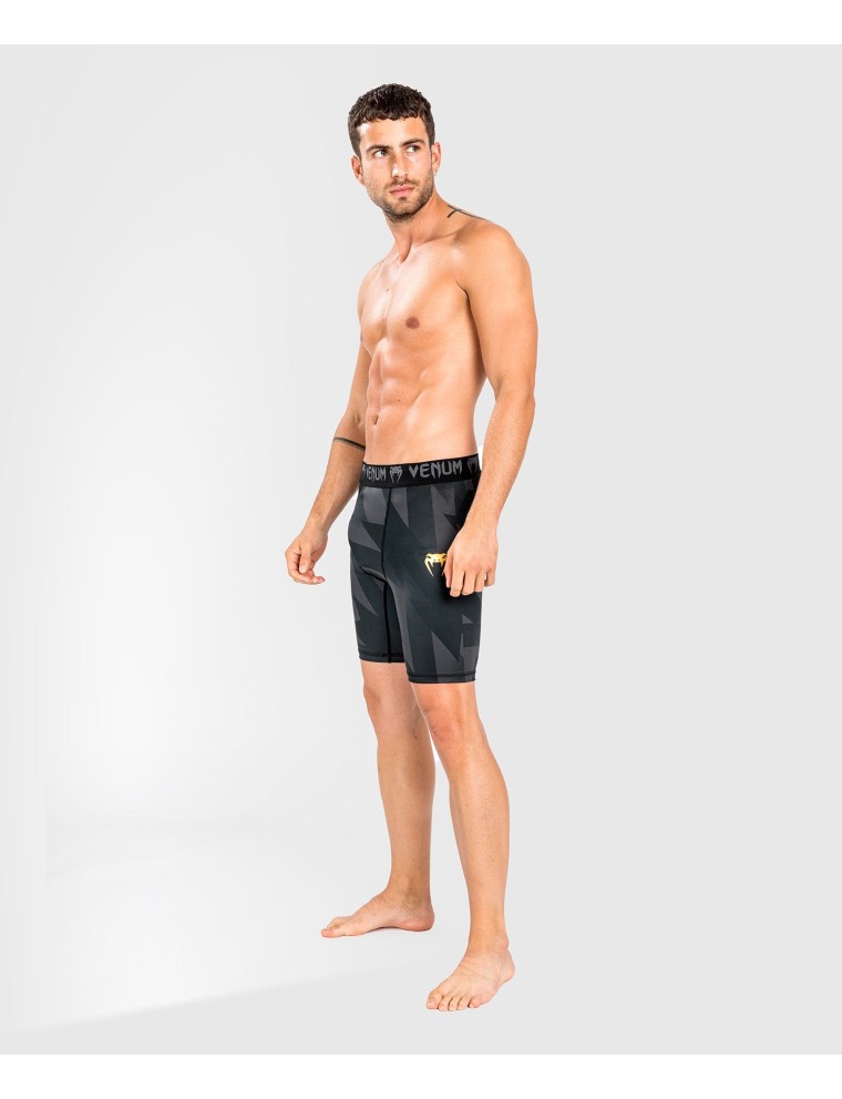 Top Choice Venum Razor Vale Tudo Shorts - Black/Gold New Collection