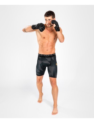 Top Choice Venum Razor Vale Tudo Shorts - Black/Gold New Collection