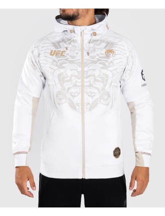 Top Choice UFC Noche by Venum Personalized Authentic Fight Night Men's Walkout Hoodie - White Immediate Availability