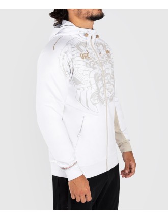 Top Choice UFC Noche by Venum Personalized Authentic Fight Night Men's Walkout Hoodie - White Immediate Availability