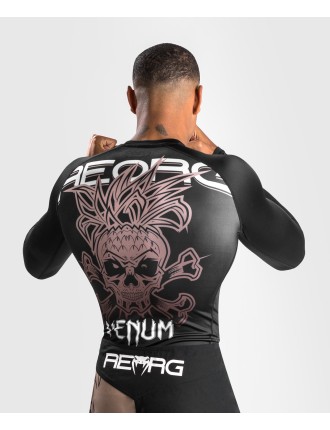 Top Choice Venum Reorg Rashguard Long Sleeves - Black Fresh Release