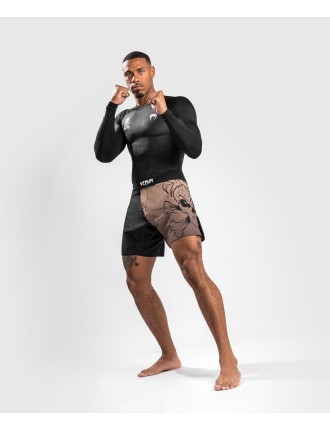 Top Choice Venum Reorg Rashguard Long Sleeves - Black Fresh Release