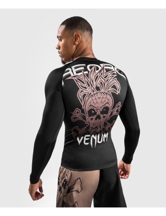 Top Choice Venum Reorg Rashguard Long Sleeves - Black Fresh Release