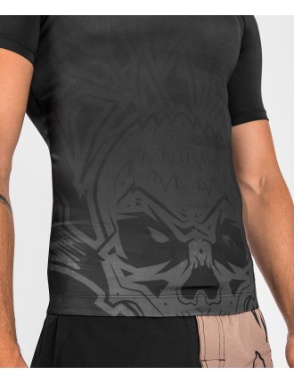 Top Choice Venum Reorg Rashguard - Short Sleeves - Black Limited Stock