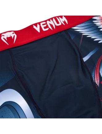 Top Choice Venum Rooster Compression Shorts - Navy Blue/Orange Hot New Item