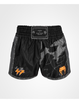 Top Choice Venum S47 Muay Tha? Short - Black/Orange