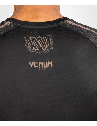 Top Choice Venum Santa Muerte Dark Side - Rashguard Long Sleeves - Black/Brown