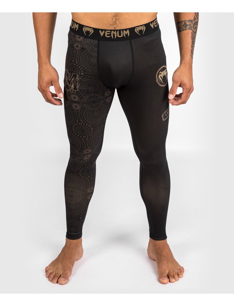 Top Choice Venum Santa Muerte Dark Side - Spats - Black/Brown New Collection