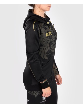 Top Choice UFC Noche by Venum Personalized Authentic Fight Night Women's Walkout Hoodie - Black New Collection