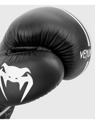 Top Choice Venum Shield Pro Boxing Gloves Velcro - Black/White Latest Edition