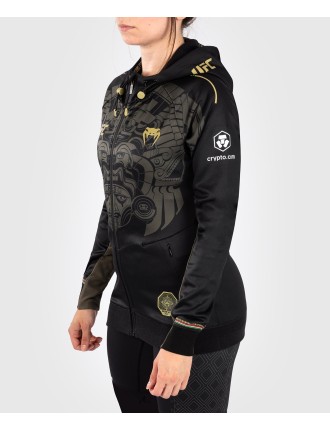 Top Choice UFC Noche by Venum Personalized Authentic Fight Night Women's Walkout Hoodie - Black New Collection