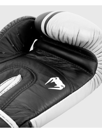 Top Choice Venum Shield Pro Boxing Gloves Velcro - Black/White Latest Edition