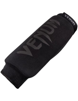 Top Choice Venum Kontact Shin Guards Without Foot - Black/Black Hot New Item