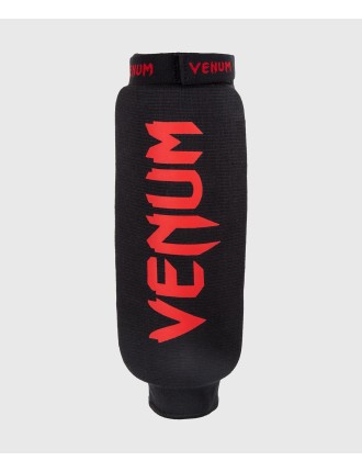 Top Choice Venum Shin guards Kontact Without Foot - Black/Red New Stock