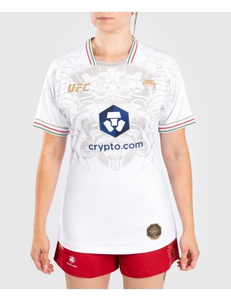 Top Choice UFC Noche by Venum Personalized Authentic Fight Night Women's Walkout Jersey - White In Stock