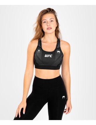 Top Choice UFC Venum Authentic Fight Night 1.0 Women's Sport Bra - Black New Release