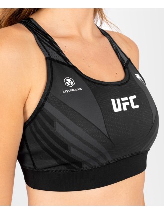 Top Choice UFC Venum Authentic Fight Night 1.0 Women's Sport Bra - Black New Release