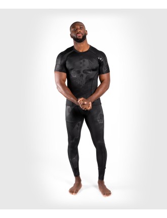 Top Choice Venum Skull Compression Tights - Black/Black New Collection