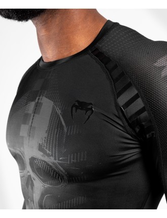 Top Choice Venum Skull Rashguard - Long sleeves - Black/Black In Stock