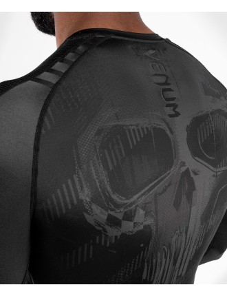 Top Choice Venum Skull Rashguard - Long sleeves - Black/Black In Stock