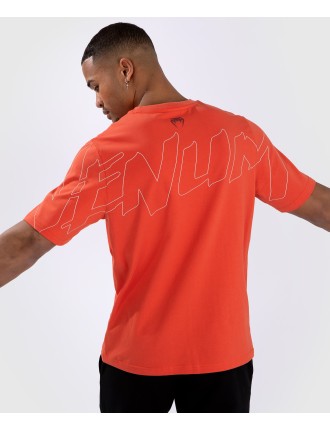 Top Choice Venum Snake Print T-Shirt - Fluo Orange