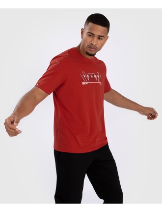 Top Choice Venum Snake Print T-Shirt - Red In Stock